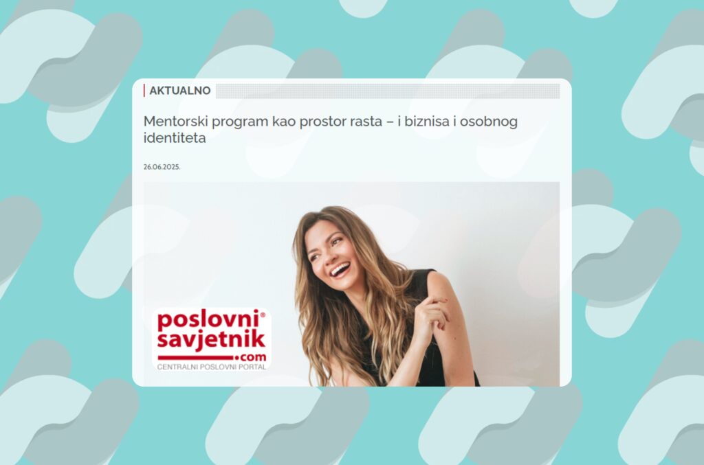 poslovni savjetnik mentorski program
