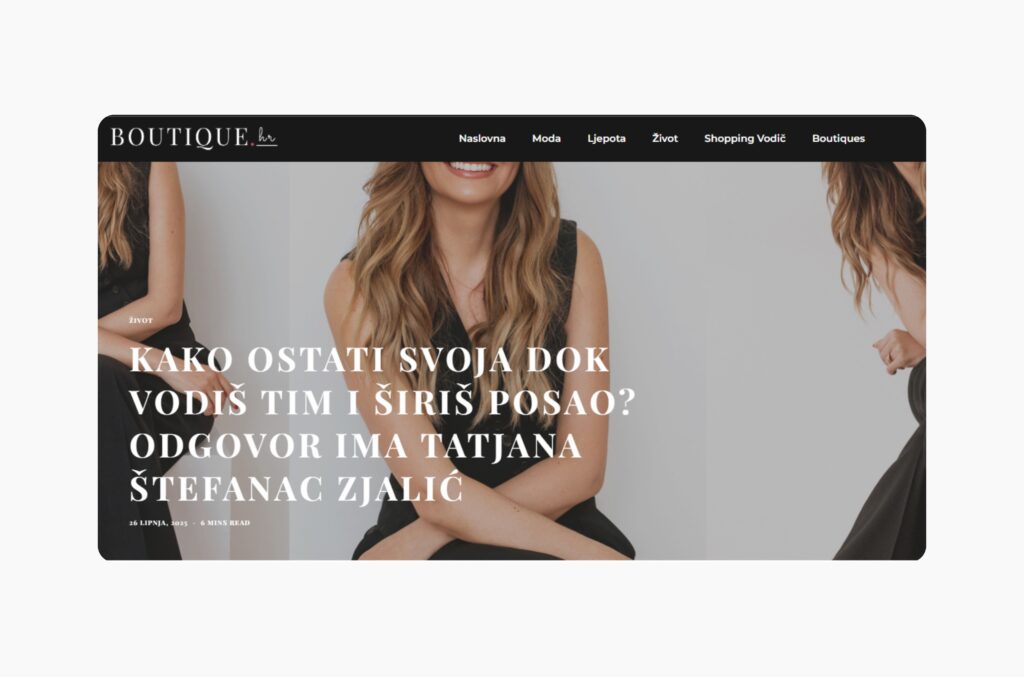 boutique kako ostati svoja